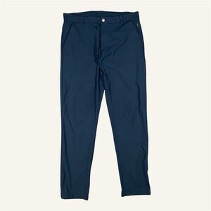 Lululemon Pants Mens 33x31 Blue Commission Classic Performance Chino Golf Casual